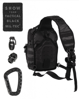 TACTICAL Allround One-Strap Rucksack - schwarz